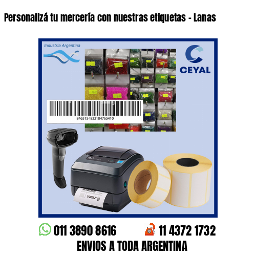 Personalizá tu mercería con nuestras etiquetas – Lanas