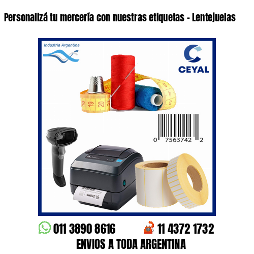 Personalizá tu mercería con nuestras etiquetas – Lentejuelas