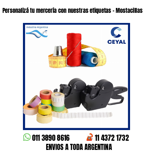 Personalizá tu mercería con nuestras etiquetas – Mostacillas