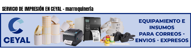 SERVICIO DE IMPRESIÓN EN CEYAL - marroquinería