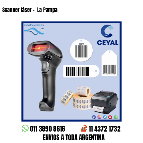 Scanner láser –  La Pampa