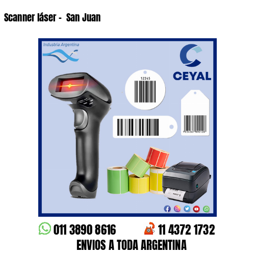 Scanner láser –  San Juan
