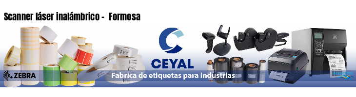 Scanner láser inalámbrico -  Formosa