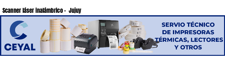 Scanner láser inalámbrico -  Jujuy