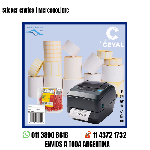 Sticker envios | MercadoLibre
