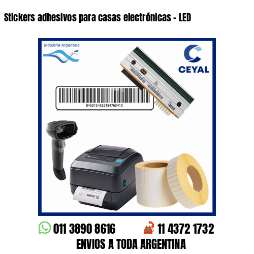 Stickers adhesivos para casas electrónicas – LED