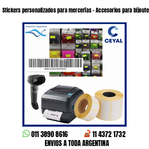 Stickers personalizados para mercerías – Accesorios para bijouterie