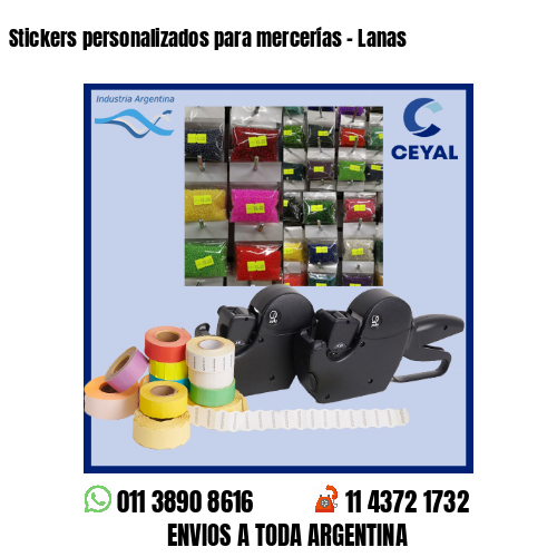 Stickers personalizados para mercerías – Lanas