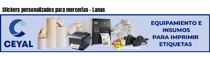 Stickers personalizados para mercerías - Lanas 