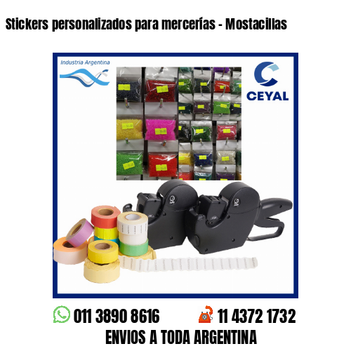 Stickers personalizados para mercerías – Mostacillas