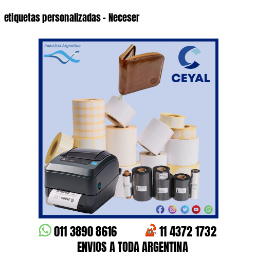 etiquetas personalizadas – Neceser
