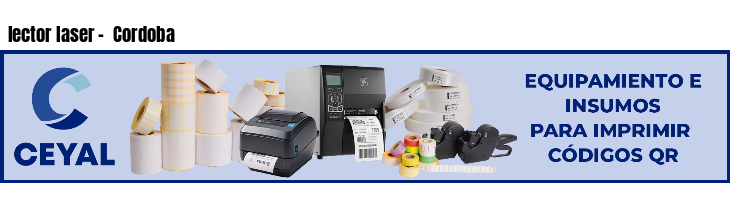 lector laser -  Cordoba