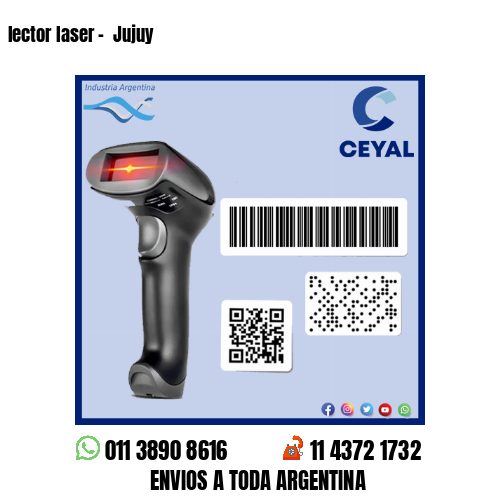 lector laser –  Jujuy
