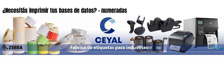 ¿Necesitás imprimir tus bases de datos? - numeradas