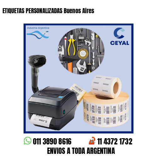ETIQUETAS PERSONALIZADAS Buenos Aires