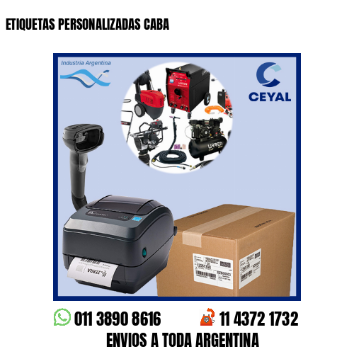 ETIQUETAS PERSONALIZADAS CABA