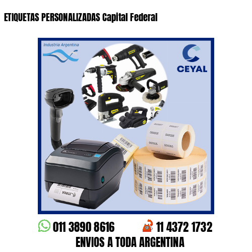 ETIQUETAS PERSONALIZADAS Capital Federal