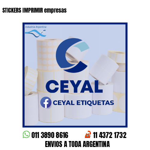 STICKERS IMPRIMIR empresas 