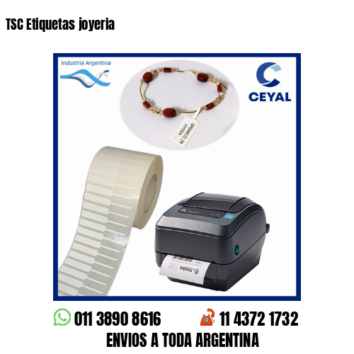 TSC Etiquetas joyeria
