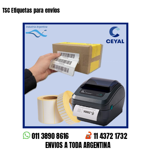 TSC Etiquetas para envios