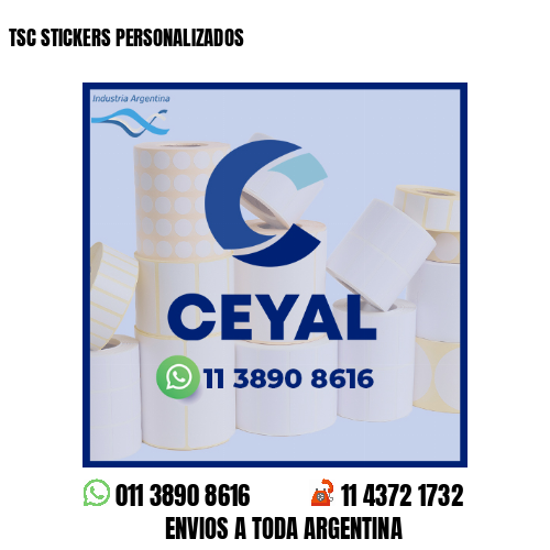 TSC STICKERS PERSONALIZADOS