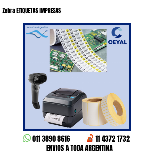 Zebra ETIQUETAS IMPRESAS
