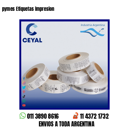 pymes Etiquetas impresion