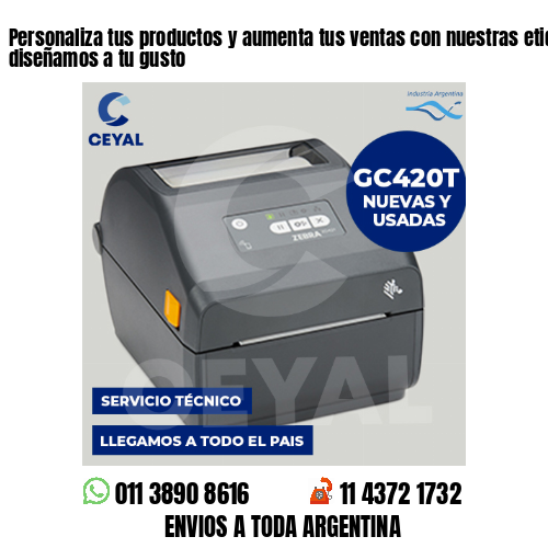 Personaliza tus productos y aumenta tus ventas con nuestras etiquetas – Las diseñamos a tu gusto