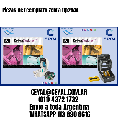 Piezas de reemplazo zebra tlp2844