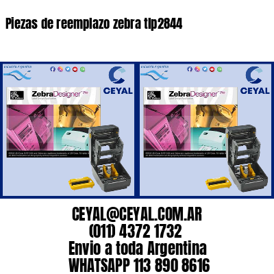 Piezas de reemplazo zebra tlp2844