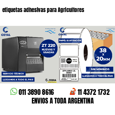 etiquetas adhesivas para Agricultores