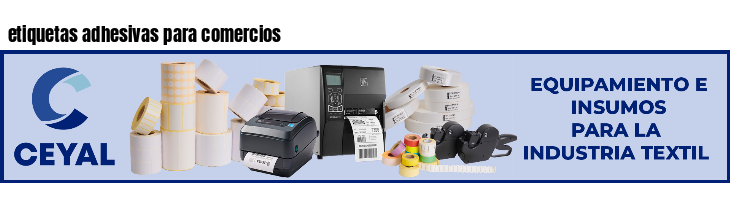 etiquetas adhesivas para comercios