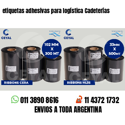 etiquetas adhesivas para logística Cadeterías