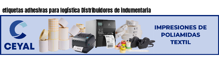 etiquetas adhesivas para logística Distribuidores de indumentaria