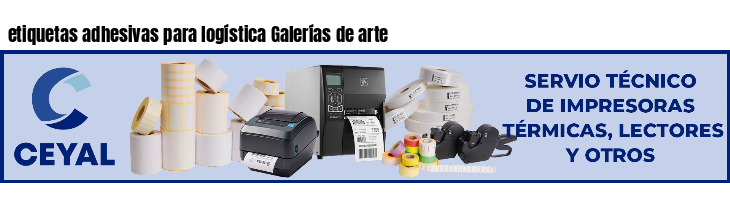 etiquetas adhesivas para logística Galerías de arte