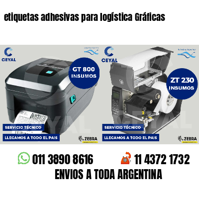 etiquetas adhesivas para logística Gráficas