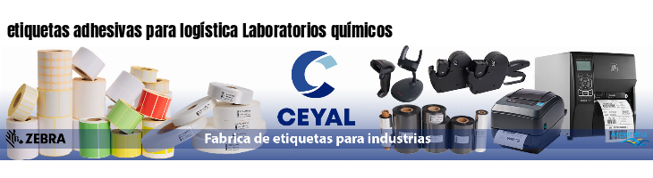 etiquetas adhesivas para logística Laboratorios químicos