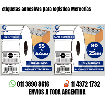 etiquetas adhesivas para logística Mercerías