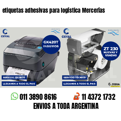 etiquetas adhesivas para logística Mercerías