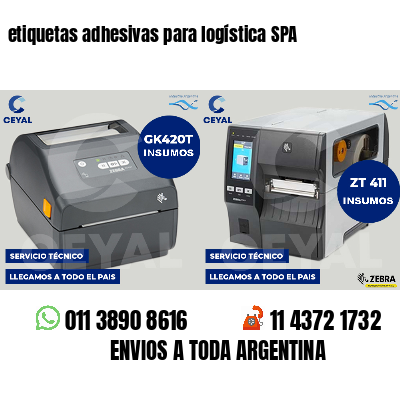 etiquetas adhesivas para logística SPA