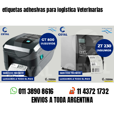 etiquetas adhesivas para logística Veterinarias