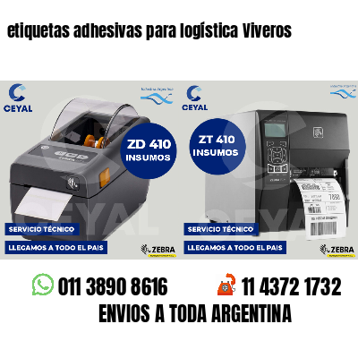 etiquetas adhesivas para logística Viveros