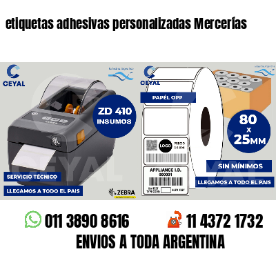 etiquetas adhesivas personalizadas Mercerías