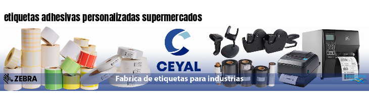 etiquetas adhesivas personalizadas supermercados