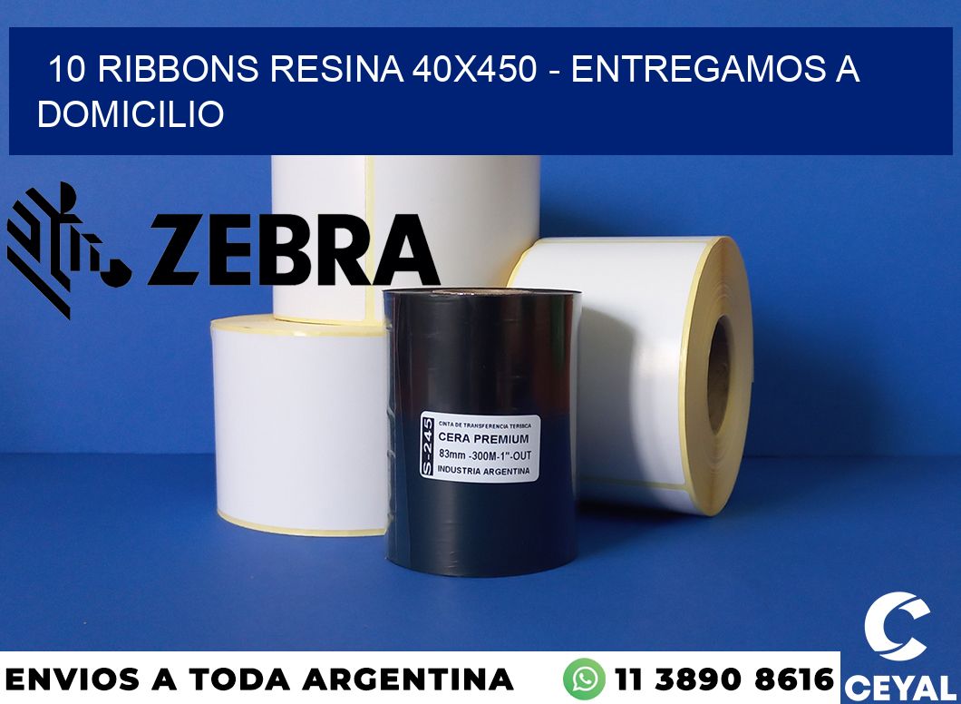10 Ribbons resina 40x450 - entregamos a domicilio