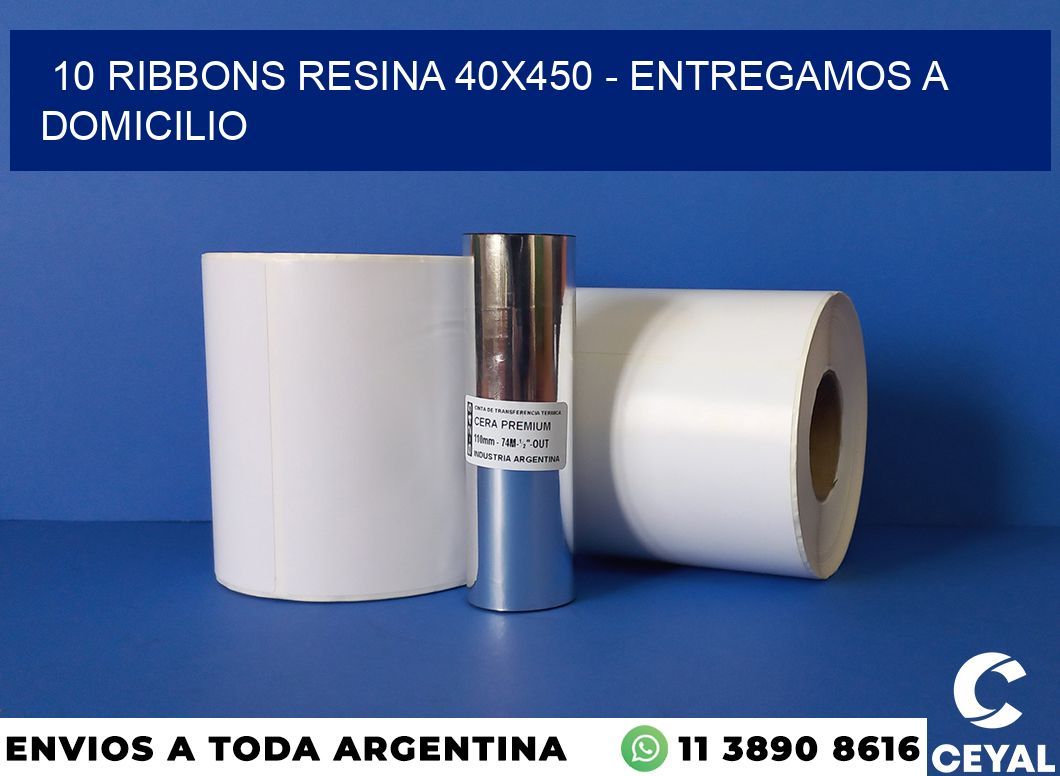 10 Ribbons resina 40×450 – entregamos a domicilio