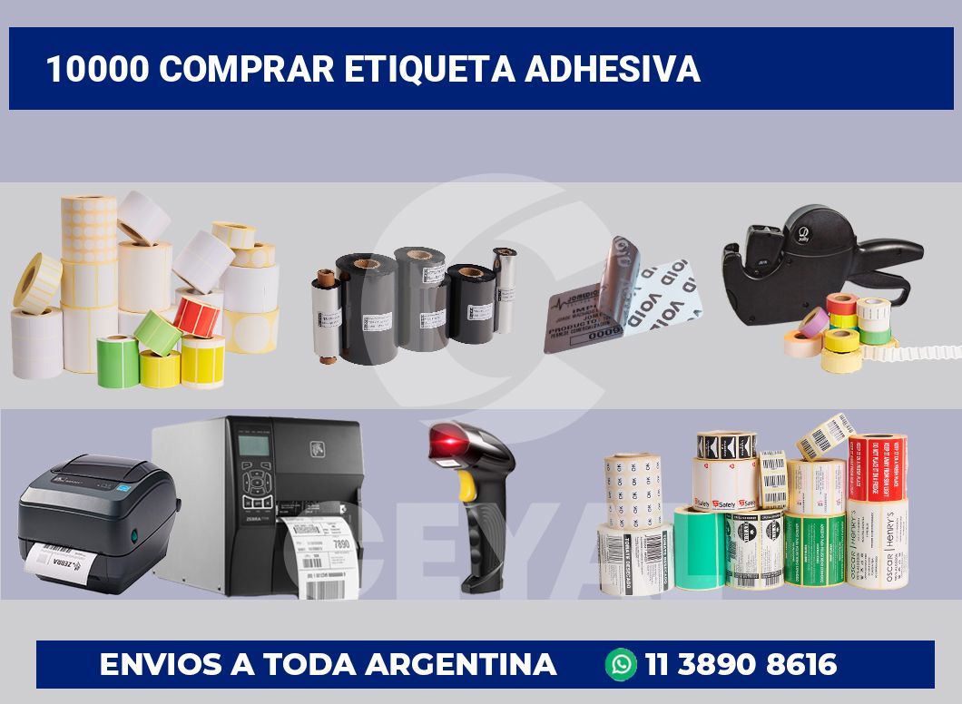 10000 Comprar etiqueta adhesiva