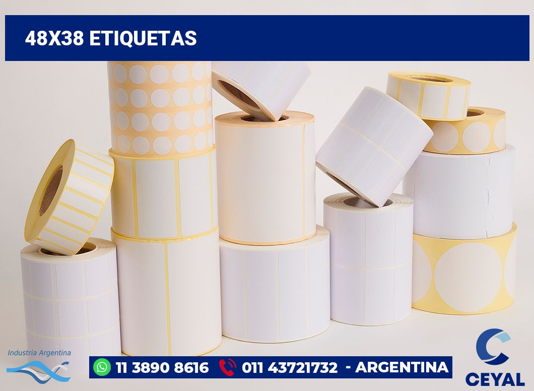 48x38 Etiquetas