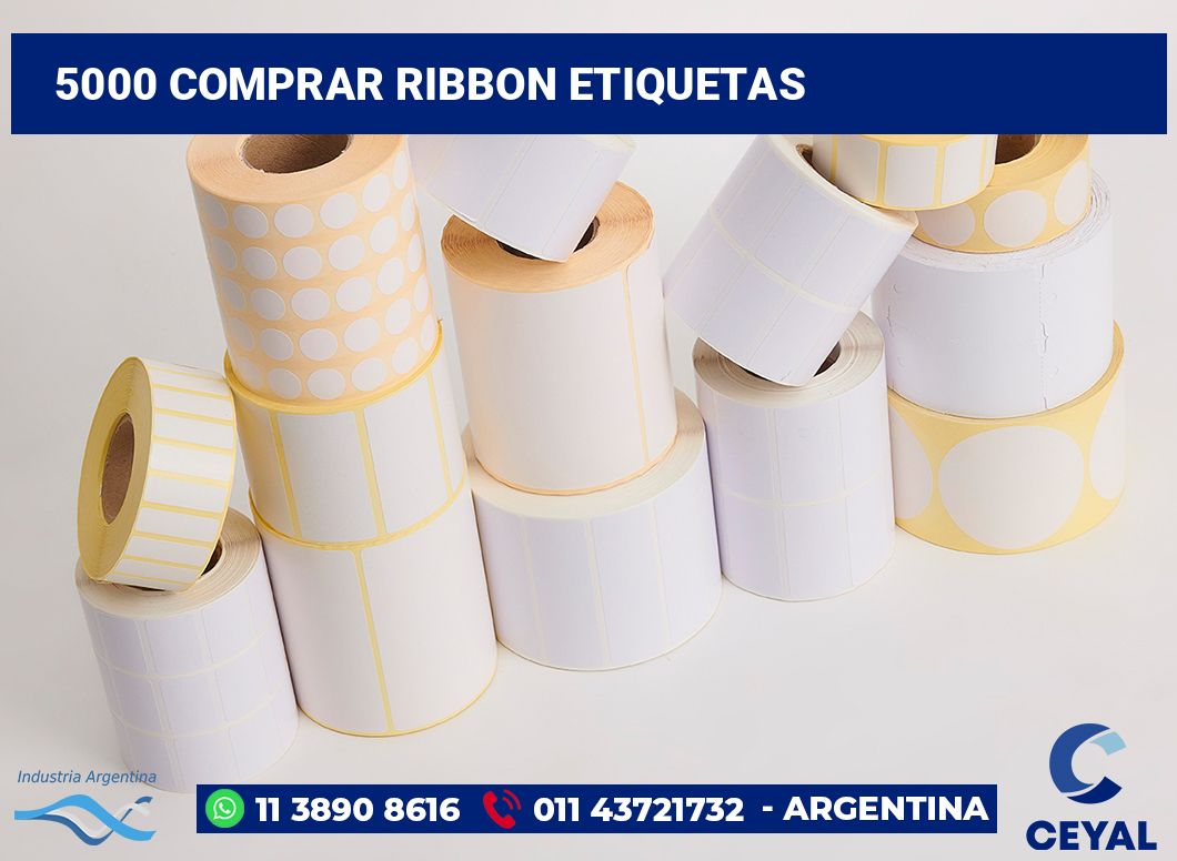 5000 Comprar ribbon etiquetas