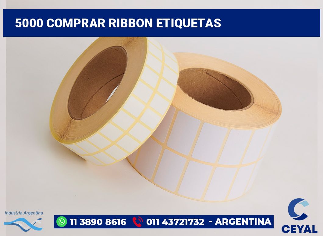 5000 Comprar ribbon etiquetas
